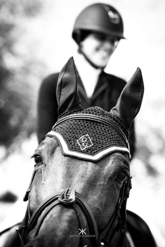 Olivia founded her company HorseCBD after buying Lorenzo (Photo by Brooke Giacin, BG Photos)