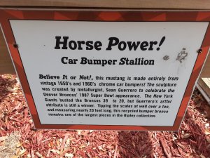 Mustang at Ripley's Museum in St, Augustine FL