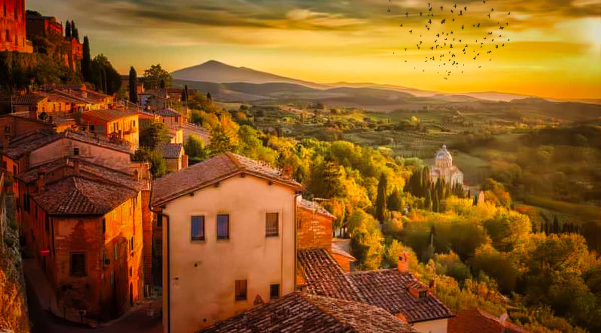 Montalcino Castle, Tuscany, Italy