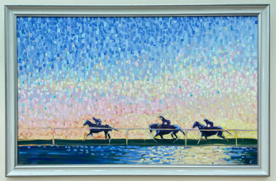 String at Dawn by Laura Werner