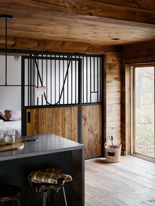 Horse Barn is Transformed into a Guest House