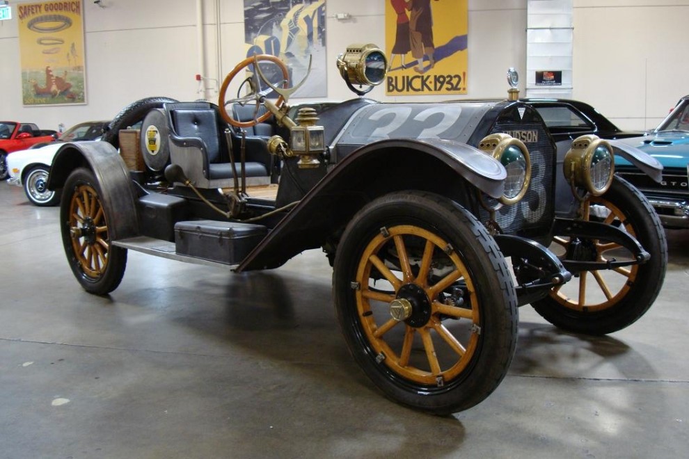 This 1911 Hudson Speedster is offered at $100,000. It is one of only three known models, and escaped confiscation in World War I | Crevier Motors photo This 1911 Hudson Speedster is offered at $100,000. It is one of only three known models, and escaped confiscation in World War I | Crevier Motors photo