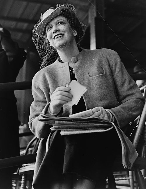 Elizabeth Arden in 1939 - By New York World-Telegram and the Sun staff photographer: Fisher, Alan, photographer. Public domain, via Wikimedia Commons