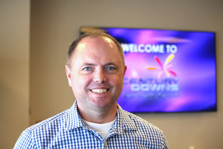 Paul Ryneveld says Century Downs wants to be part of the growth of Indian relay as a spectator sport. (photo: Livia Manywounds/CBC) Paul Ryneveld says Century Downs wants to be part of the growth of Indian relay as a spectator sport. (photo: Livia Manywounds/CBC)