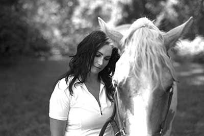 Heather Wallace,  Certified Equine Sports Massage Therapist (ESMT),  Certified Canine Massage Therapist (CCMT), and Aromatherapist