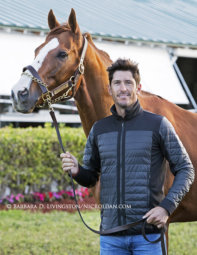 Two American Champions: Racehorse California Chrome & Polo Player Nic Roldan © Barbara D. Livingston