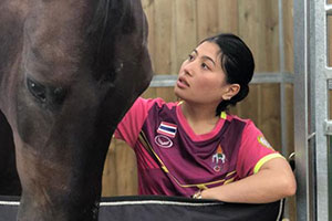 HRH Princess Sirivannavari Nariratana (Photos courtesy of Thailand Equestrian Federation)