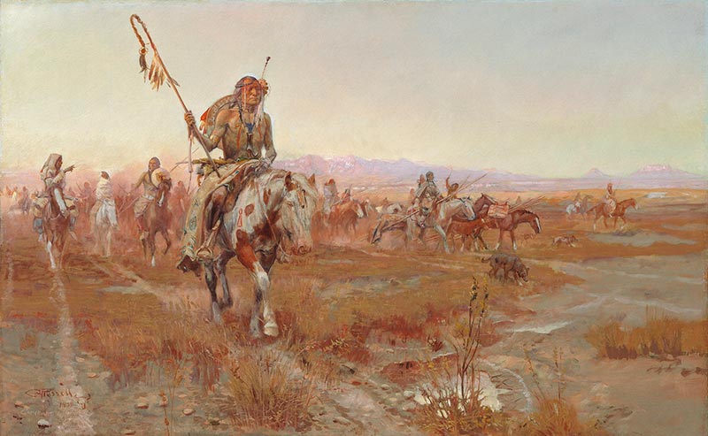 Charles M. Russell (1864–1926) The Medicine Man, 1908 Oil on canvas Amon Carter Museum, Fort Worth, Texas, Amon G. Carter Collection Charles M. Russell (1864–1926) The Medicine Man, 1908 Oil on canvas Amon Carter Museum, Fort Worth, Texas, Amon G. Carter Collection