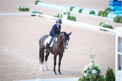Roxie in the saddle at the end of her text: By Annan Hepner