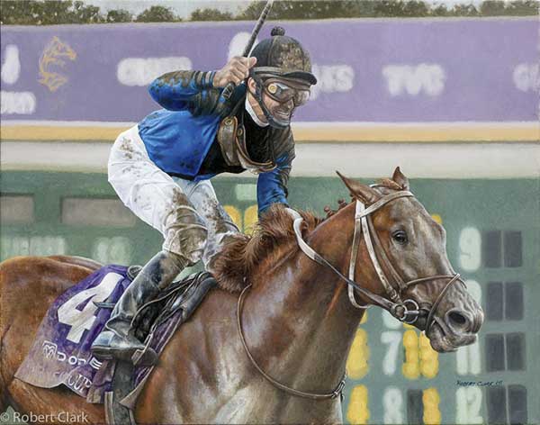 Curlin by Robert Clark, Artist